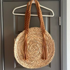 Straw Beach Bag